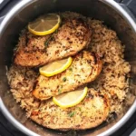 Savory Instant Pot Chicken and Rice