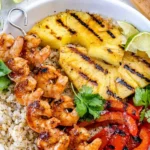 Island Dream Grilled Shrimp and Pineapple Bowls