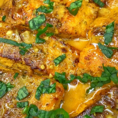 Pan-Fried Jamaican Coconut Curry Salmon