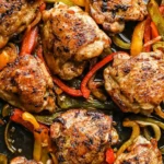 Keto Sheet Pan Chicken Fajitas