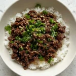 Savory Korean-Style Ground Beef Bowls