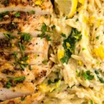 Creamy Lemon Chicken Orzo