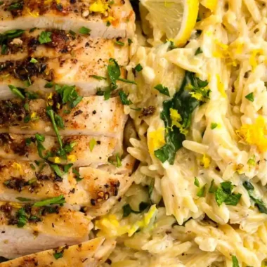 Creamy Lemon Chicken Orzo