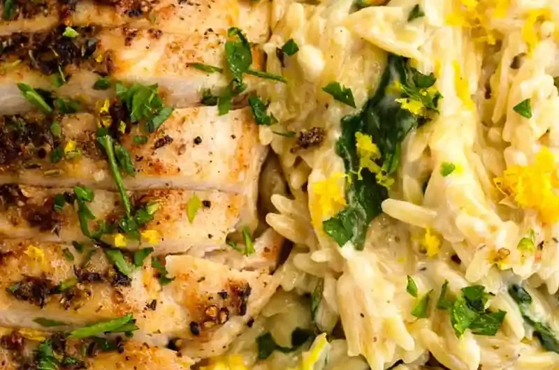 Creamy Lemon Chicken Orzo
