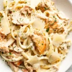 Creamy Lemon Dill Salmon Pasta