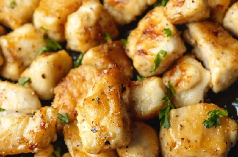 Zesty Lemon Pepper Chicken Bites