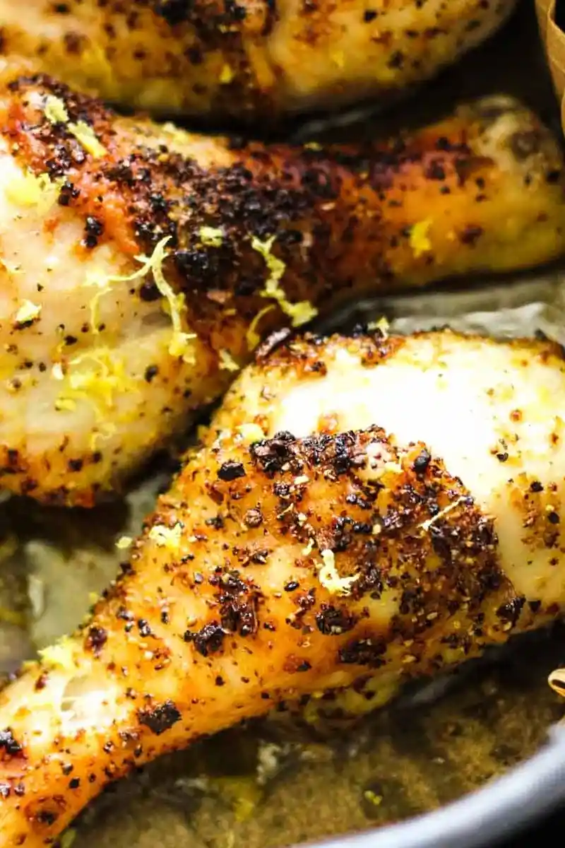 Lemon Pepper Drumsticks in Air Fryer