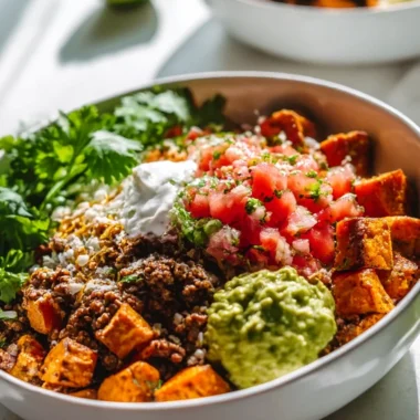 Nutritious Sweet Potato Taco Bowl