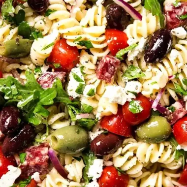Zesty Mediterranean Pasta Salad