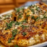 Tender Baked Chicken with Creamy Parmesan Topping