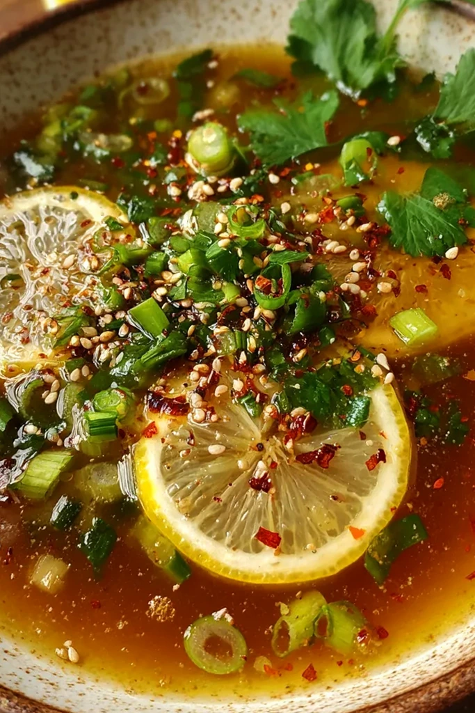 Miso-Ginger Lemon Detox Broth