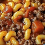 Hearty Old-Fashioned Ground Beef Goulash
