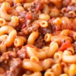 Old Fashioned Goulash with Ground Beef