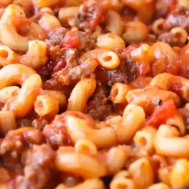 Old Fashioned Goulash with Ground Beef
