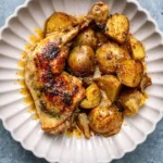 One Pan Honey Mustard Chicken and Potatoes