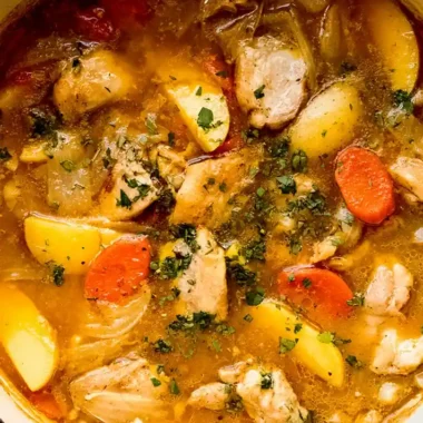 Hearty One-Pot Chicken and Vegetable Stew