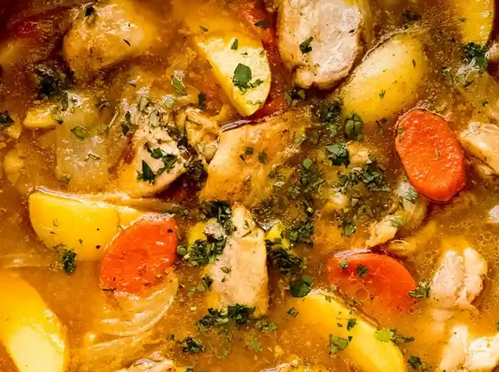 Hearty One-Pot Chicken and Vegetable Stew
