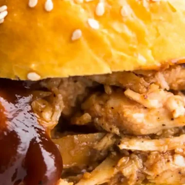 Slow Cooker BBQ Shredded Chicken