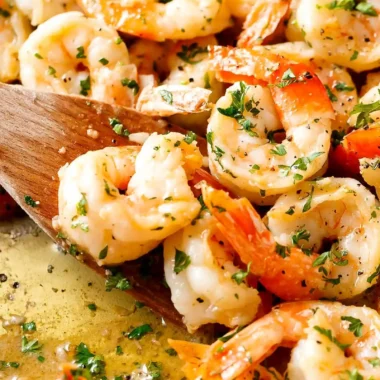 Quick Garlic Butter Shrimp Scampi