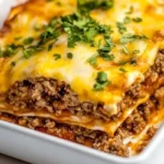 Simple Beef Enchilada Casserole
