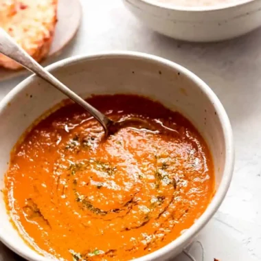 Secret Ingredient Tomato Basil Soup