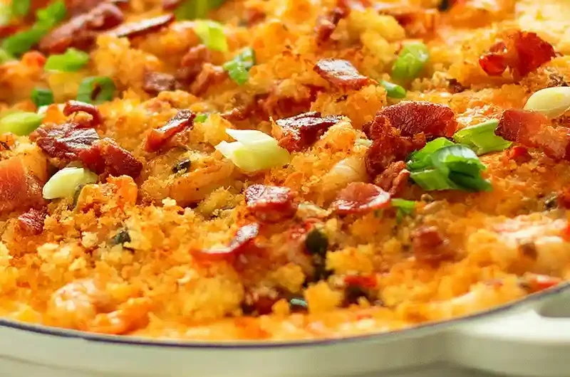Southern Shrimp and Grits Casserole