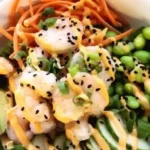 Shrimp Sushi Bowls With Cauliflower Rice