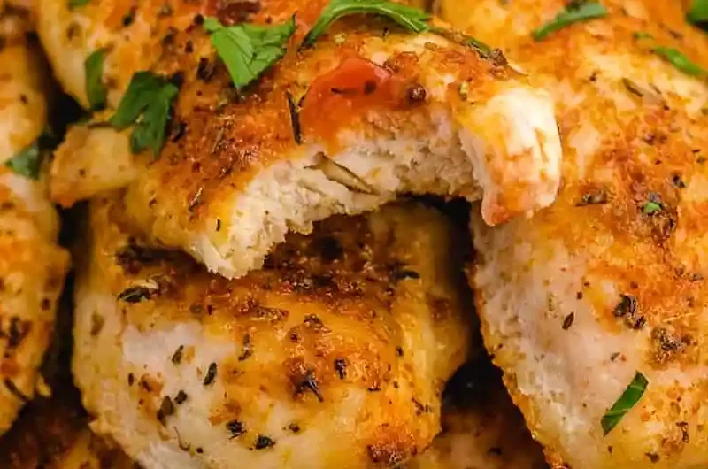 Quick Oven Baked Chicken Tenders without Breading