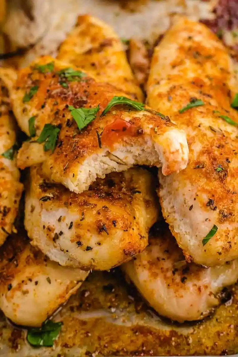 Oven Baked Chicken Tenderloins (No Breading)