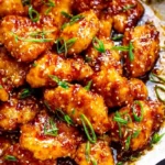 Sweet and Sticky Honey Garlic Chicken
