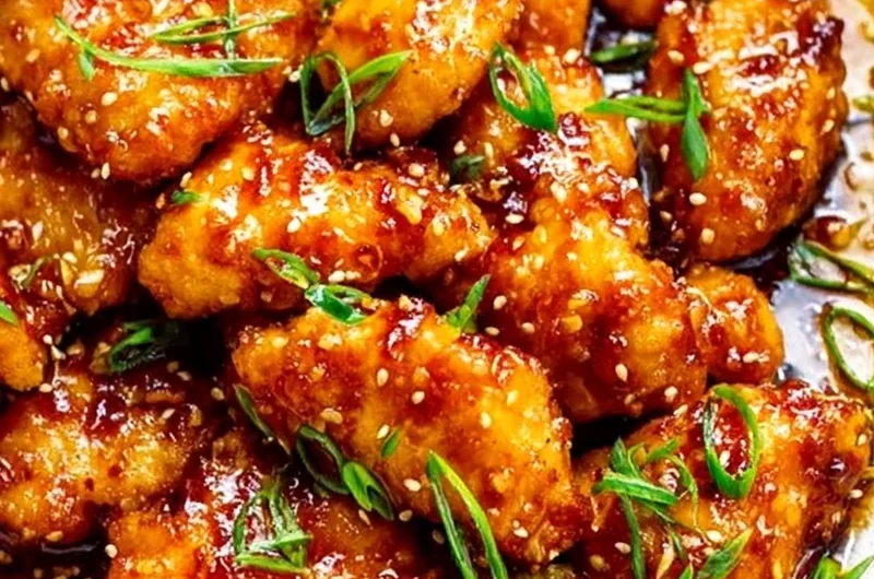Sweet and Sticky Honey Garlic Chicken