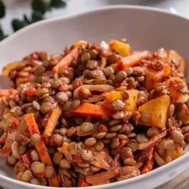 Hearty Lentil and Potato Skillet Hash