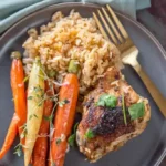 Slow Cooker Baked Chicken Thighs with Rice
