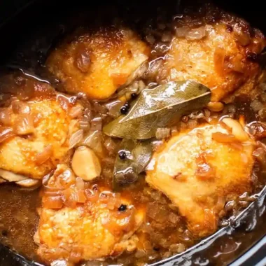 Slow Cooker Chicken Adobo