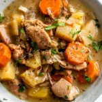 Creamy Slow Cooker Chicken Stew