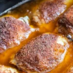 Slow Cooker Savory Chicken Thighs