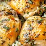 Slow Cooker Lemon Herb Chicken and Rice