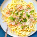Smoked Salmon Carbonara Without Cream