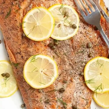 Easy Oven-Baked Smoked Salmon