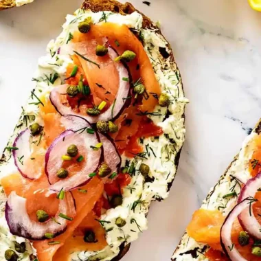 Smoked Salmon Toasts