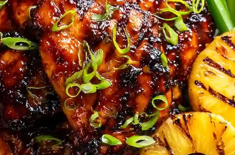 Smoky Hawaiian Huli Huli Chicken