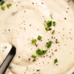Creamy Garlic and Chive Sauce
