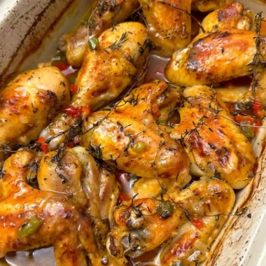 Southern-Style Baked Chicken with Savory Gravy