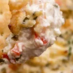 Zesty Cajun Shrimp Dip in Sourdough Bowl