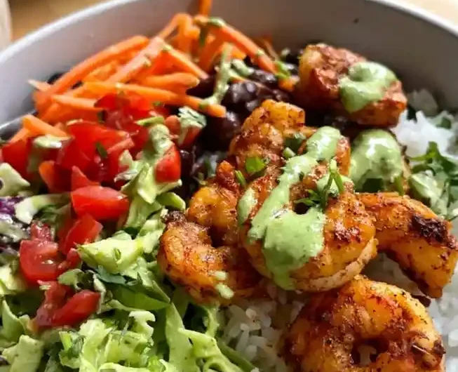 Spicy Shrimp Bowls