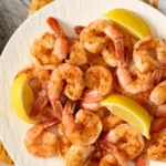 Zesty Old Bay Steamed Shrimp with Cocktail Sauce