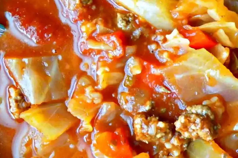 Hearty Stuffed Cabbage Soup