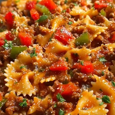 One-Pan Stuffed Pepper Pasta Skillet