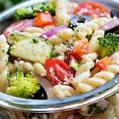 Summer Vegetable Pasta Salad