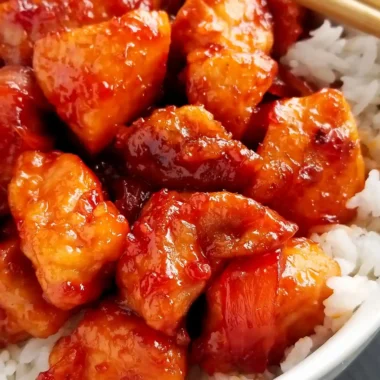 Crispy Sweet and Sour Chicken with Caramelized Onions